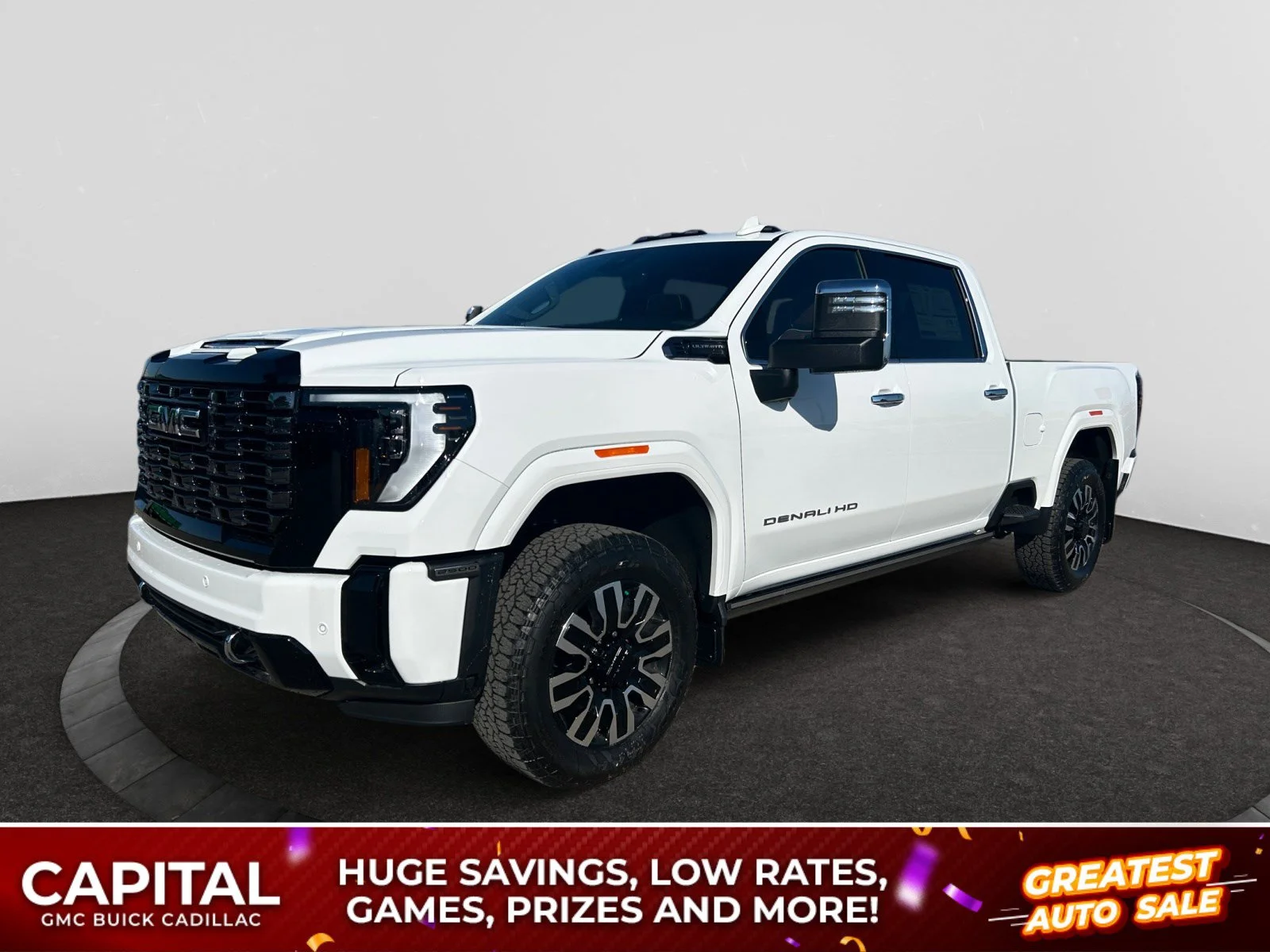 New 2026 Summit White GMC Denali Ultimate image 1