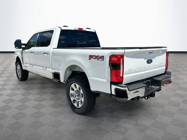 New 2026 White Metallic Ford Lariat image 4