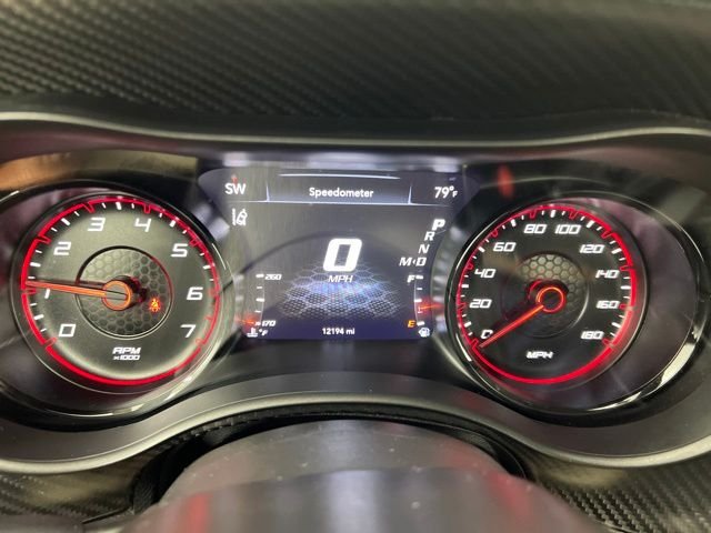 Used 2022 Pitch Black Clearcoat Dodge R/T Scat Pack Widebody image 16