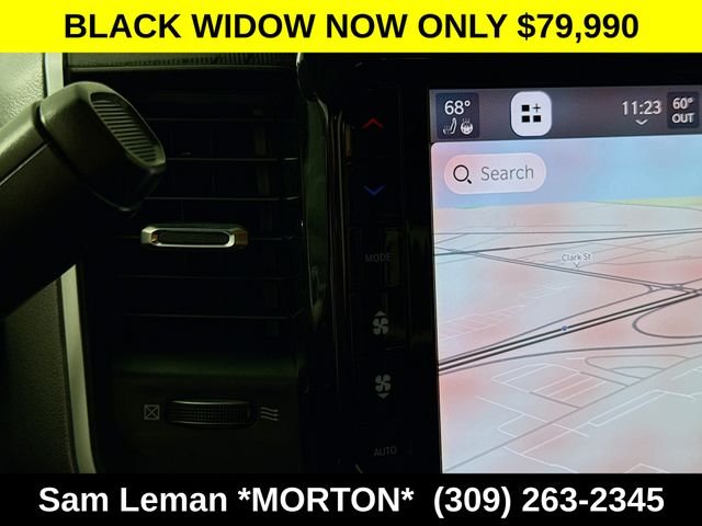 New 2025 Diamond Black Crystal Pearl-Coat Exterior Paint Ram Big Horn image 16
