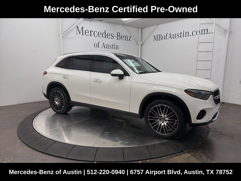 Certified Used 2026 White Mercedes-Benz GLC 300 image 1