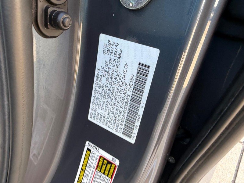 Certified Used 2025 Smoke Blue Pearl Honda EX-L image 26