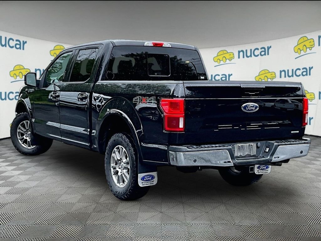 Used 2020 Black Metallic Ford Lariat image 4