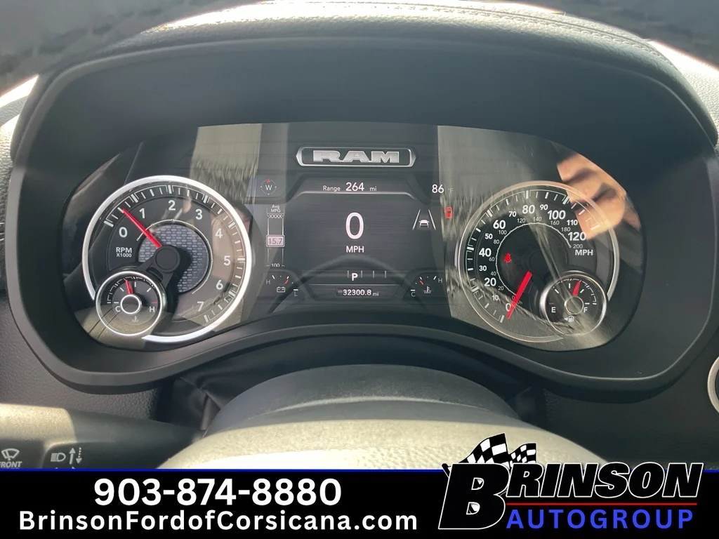 Used 2025 Diamond Black Crystal Pearlcoat Ram Laramie image 33