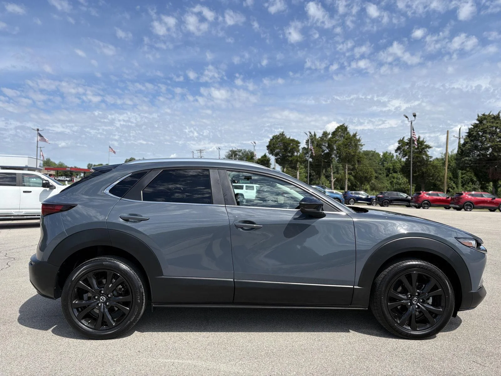 Used 2025 Polymetal Gray Metallic Mazda 2.5 S Carbon Edition image 20