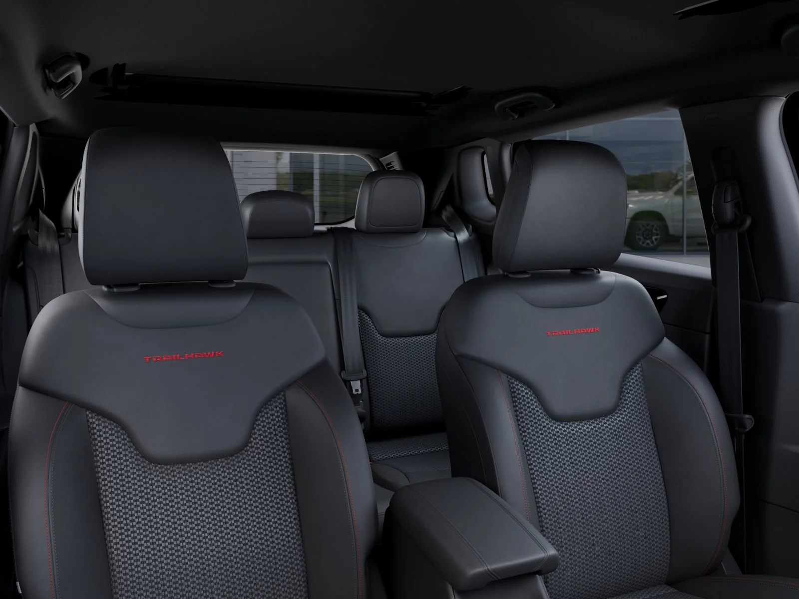 New 2026 Diamond Black Crystal Pearl-Coat Exterior Paint Jeep Trailhawk image 53