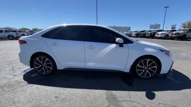 Used 2021 White Toyota SE image 9