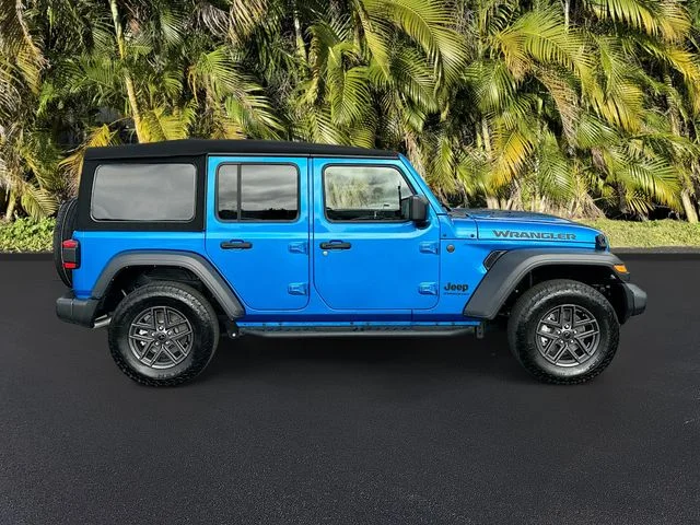 Used 2024 Blue Jeep Sport S image 4