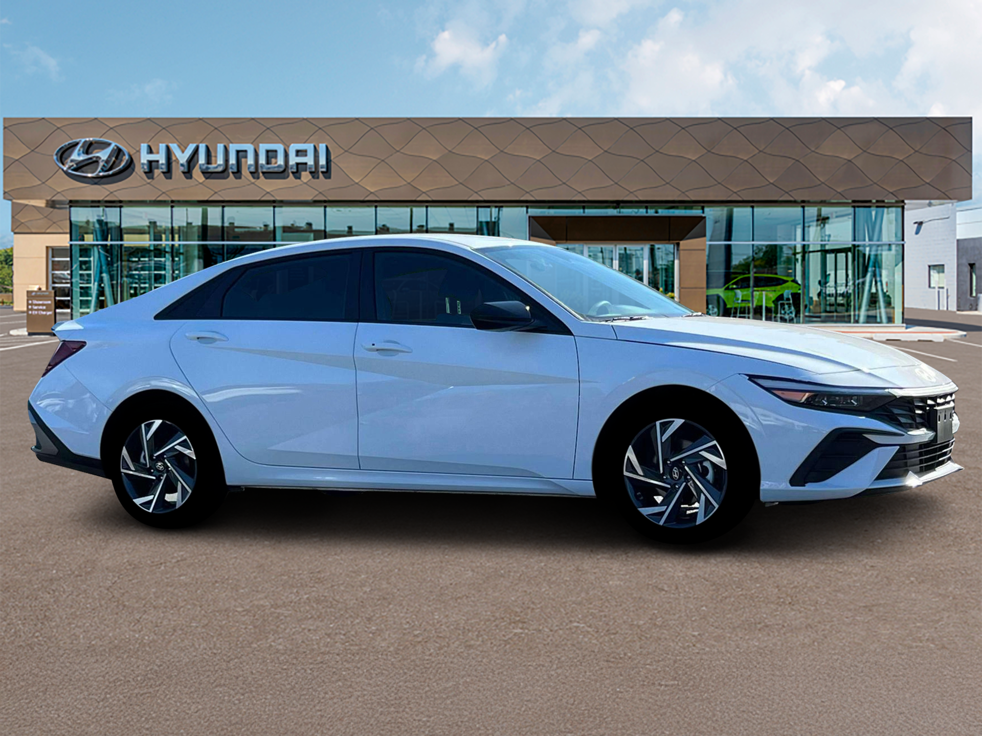 New 2025 White Hyundai SEL Sport image 10