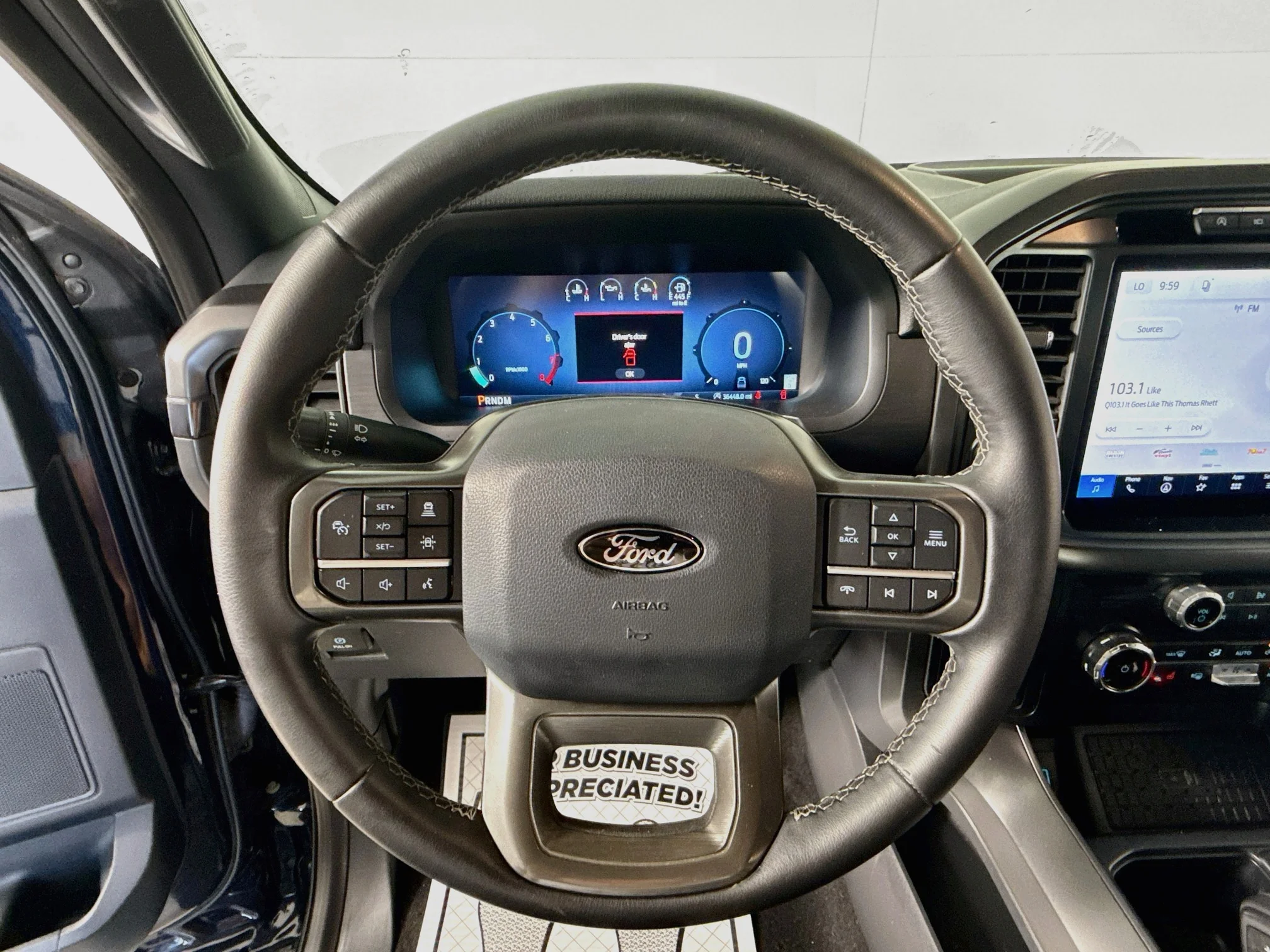 Used 2024 Antimatter Blue Metallic Ford XLT image 11