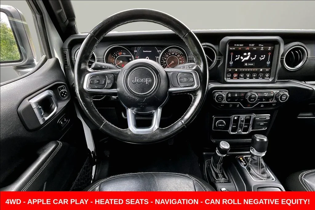 Used 2022 White Jeep Unlimited Sahara image 8