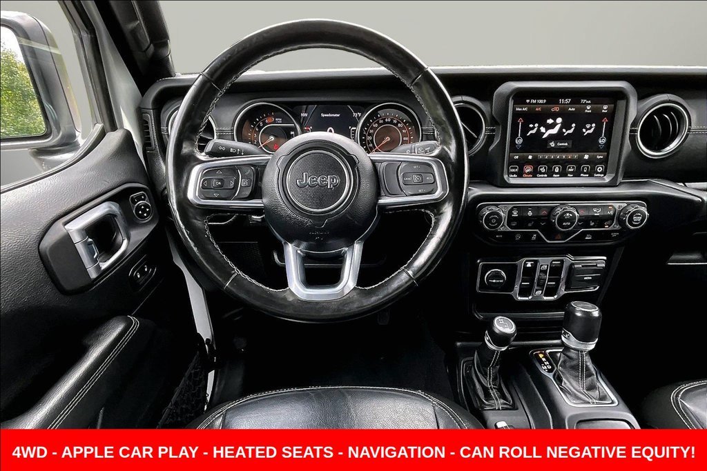 Used 2022 White Jeep Unlimited Sahara image 8