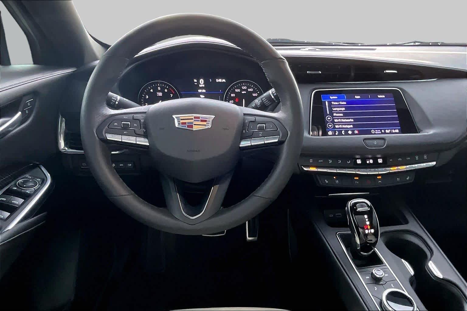 Used 2023 Crystal White Tricoat Cadillac FWD Sport image 6