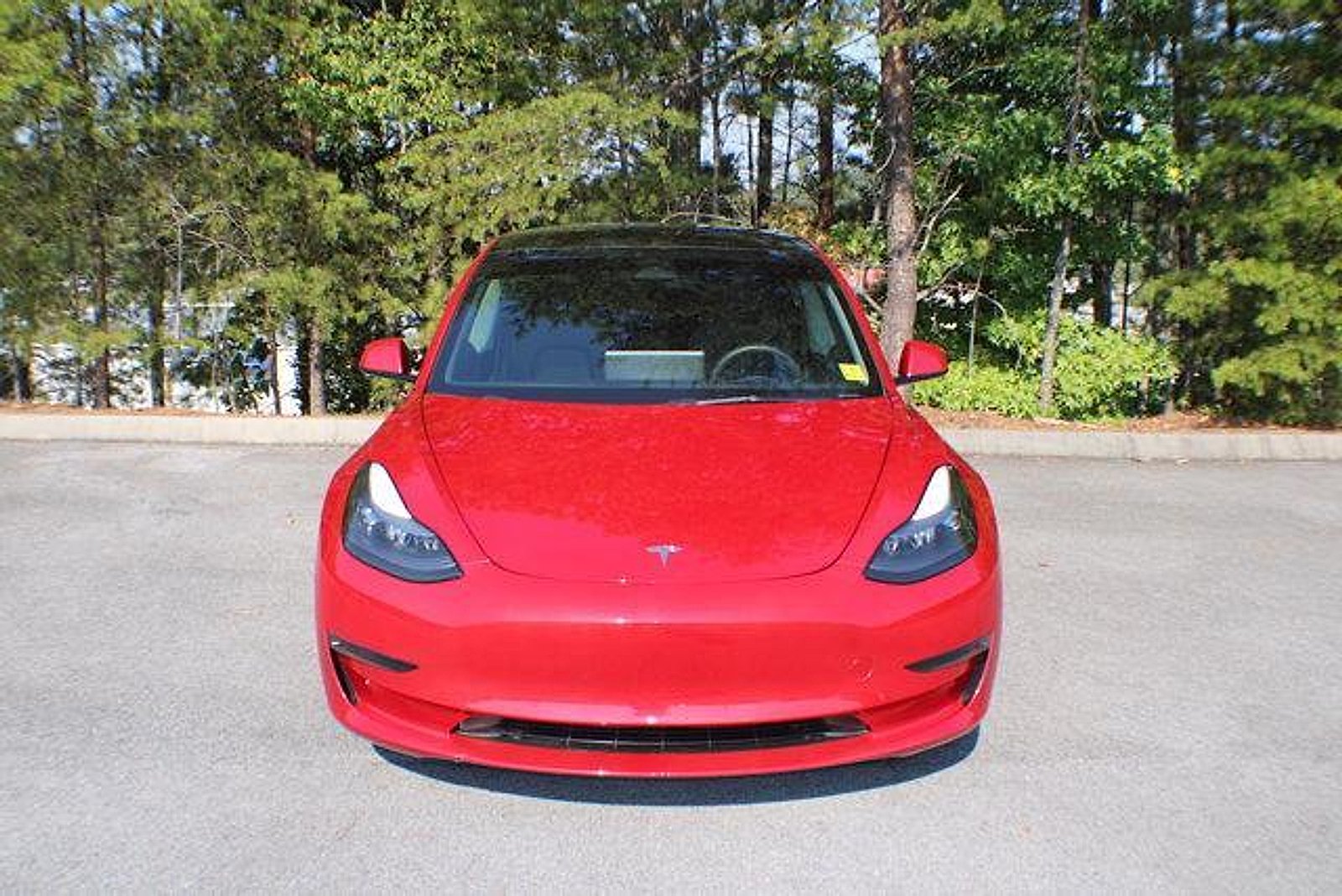 Used 2023 Red Multi-Coat Tesla Rear-Wheel Drive image 14