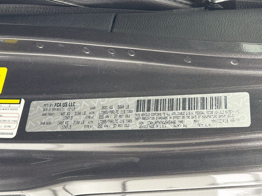 Used 2019 Granite Crystal Metallic Clearcoat Jeep Rubicon 4x4 image 38