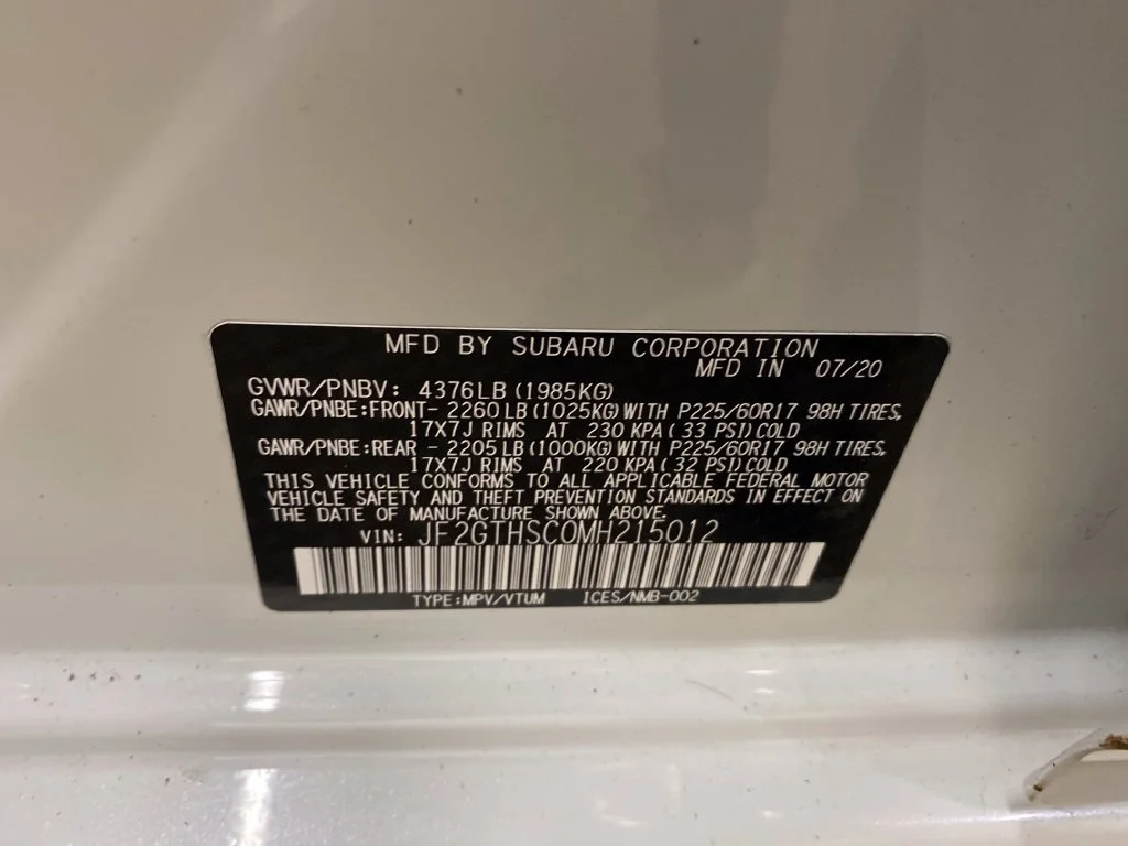 Used 2021 White Subaru Sport image 25
