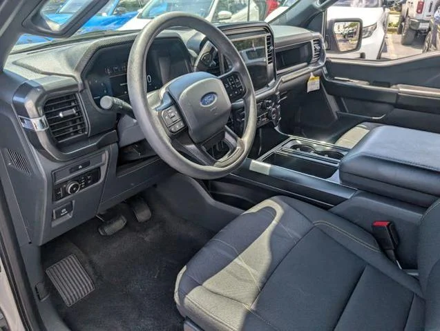 Used 2025 Iconic Silver Metallic Ford STX image 42