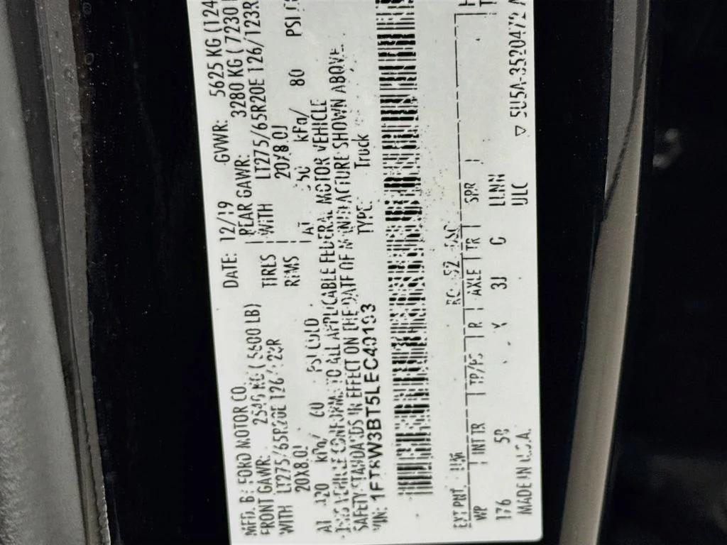 Used 2020 Black Metallic Ford Lariat image 42