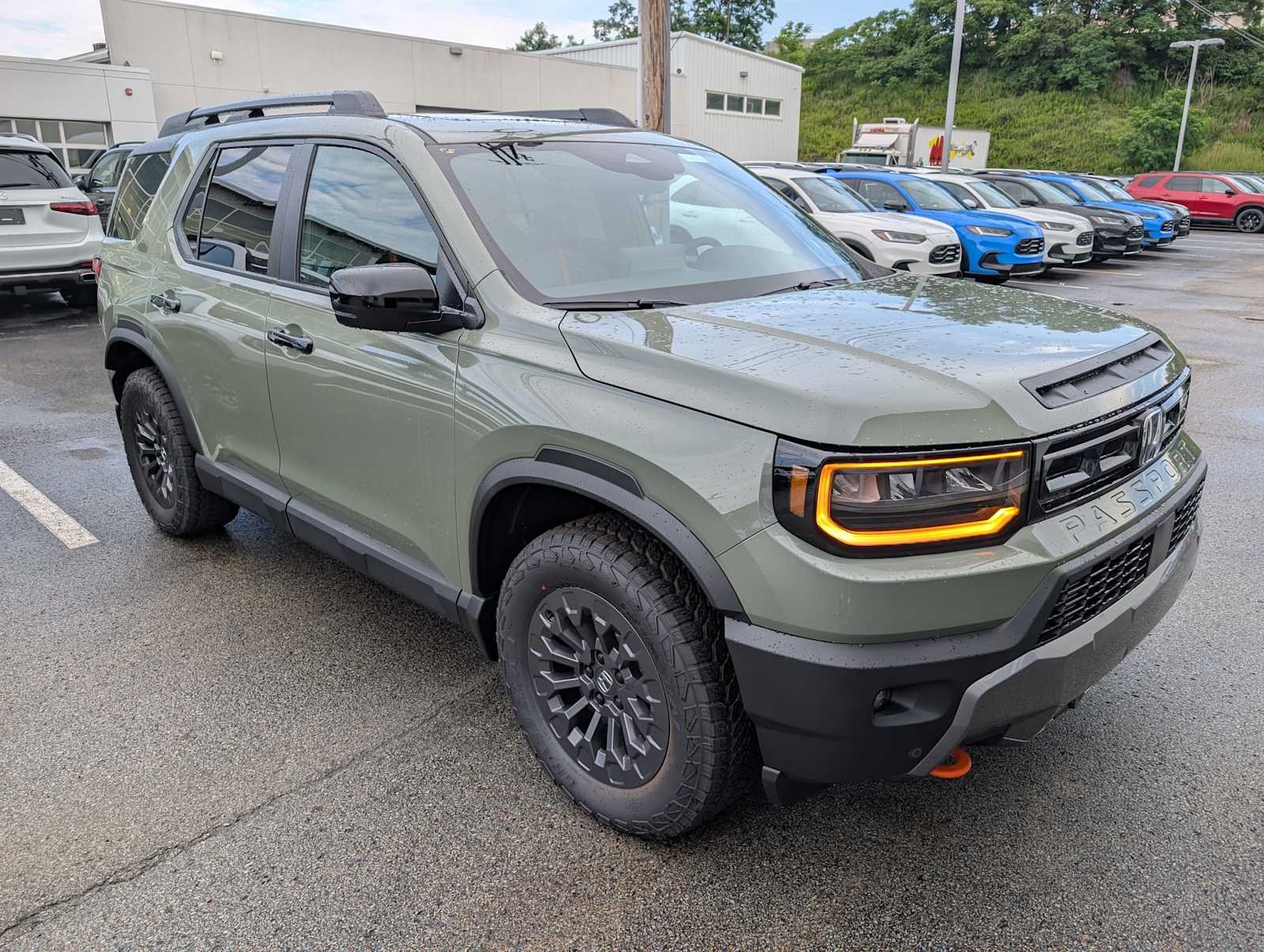 New 2026 Ash Green Metallic Honda TrailSport image 6