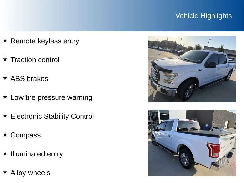 Used 2015 White Ford XLT image 5