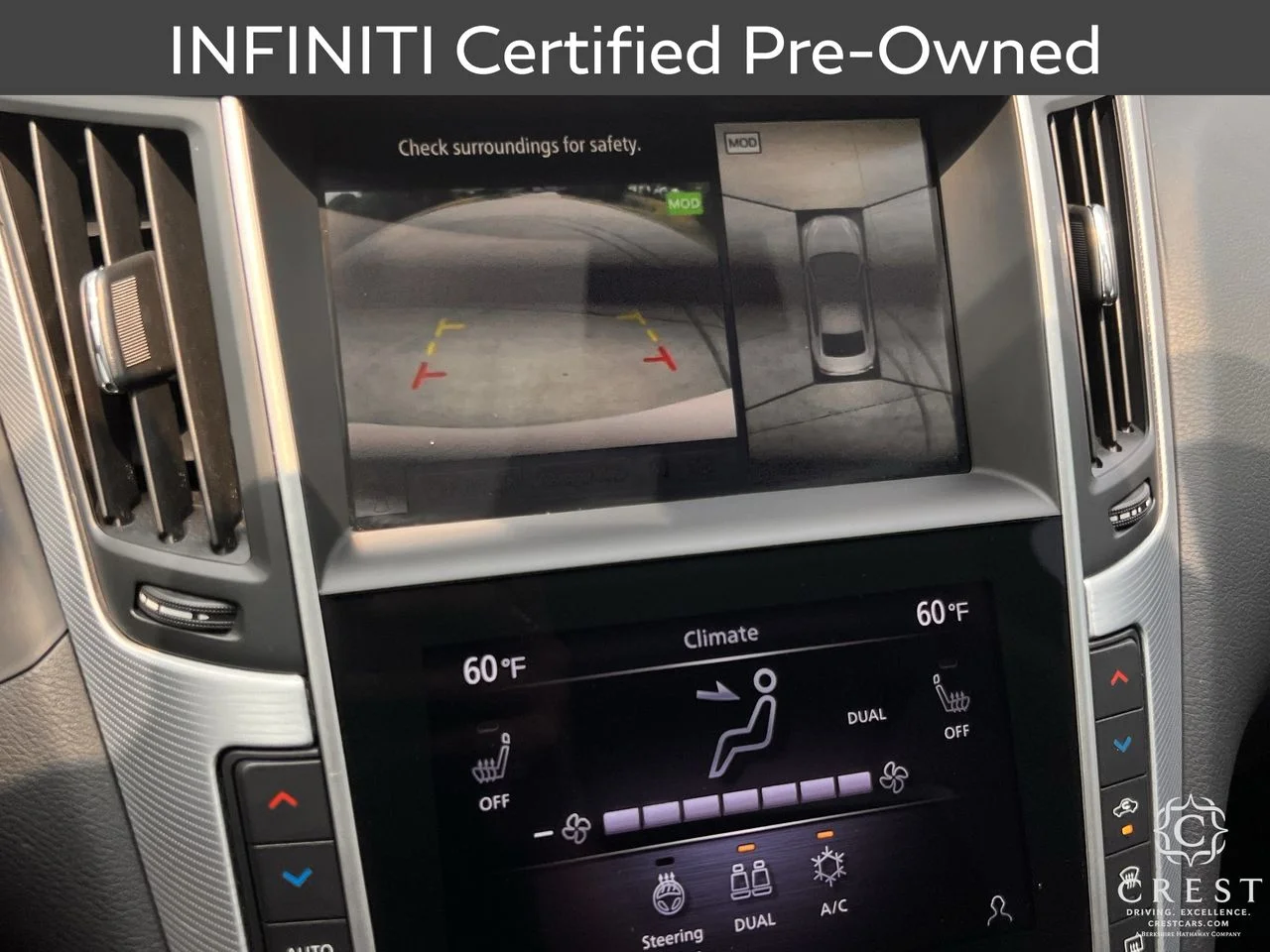 Certified Used 2023 Pure White INFINITI LUXE image 15