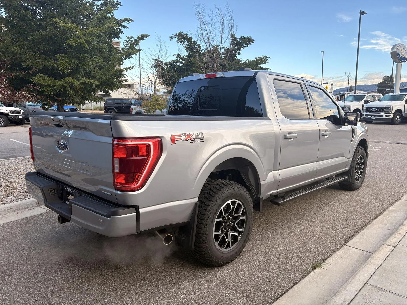 Used 2023 Iconic Silver Ford XLT image 5