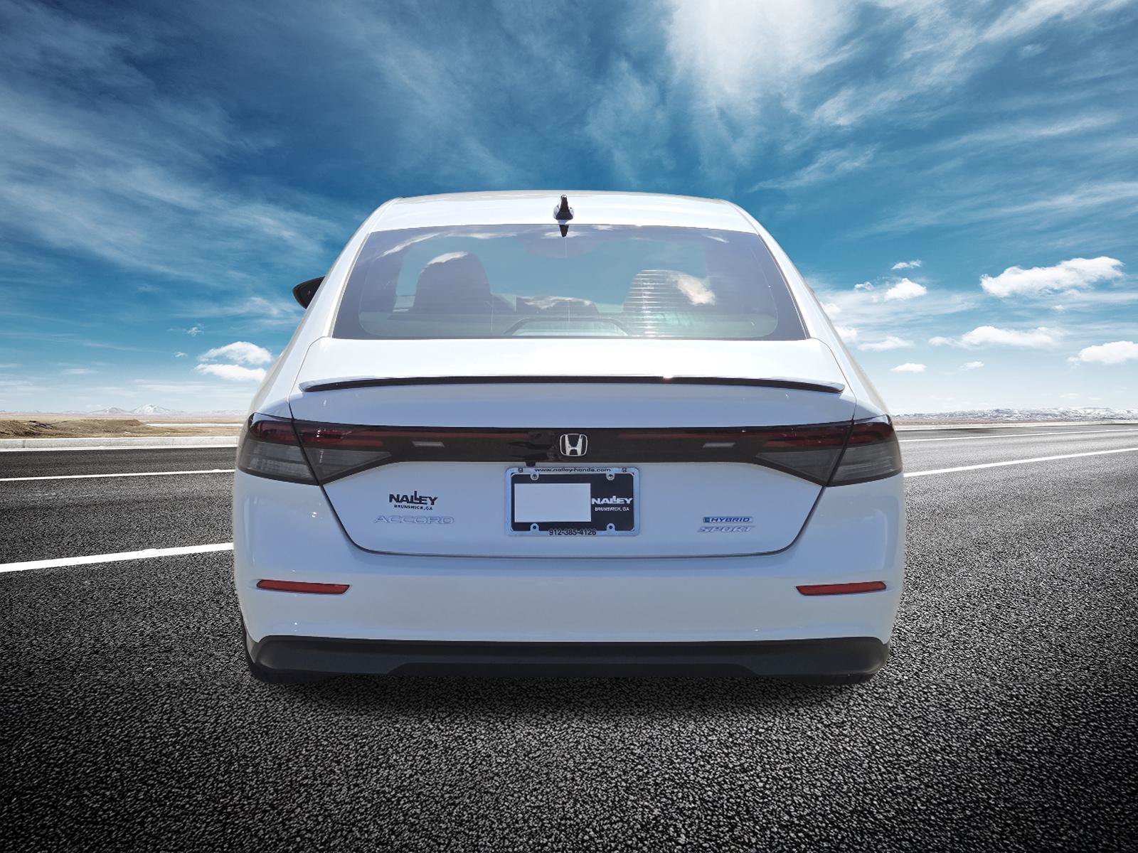 Used 2025 Platinum White Pearl Honda HYBRID SPORT image 50