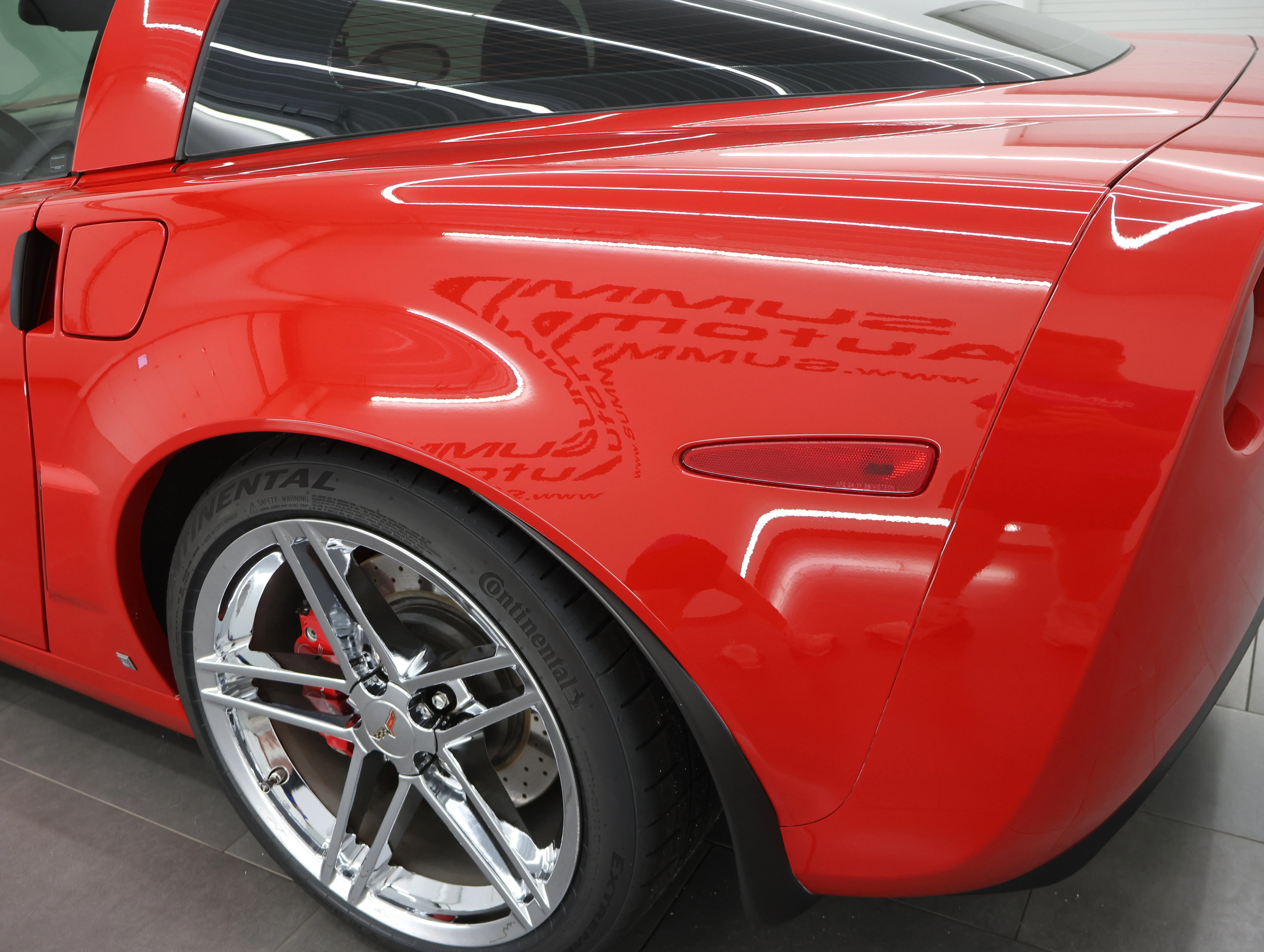 Used 2008 Victory Red Chevrolet Z06 image 27