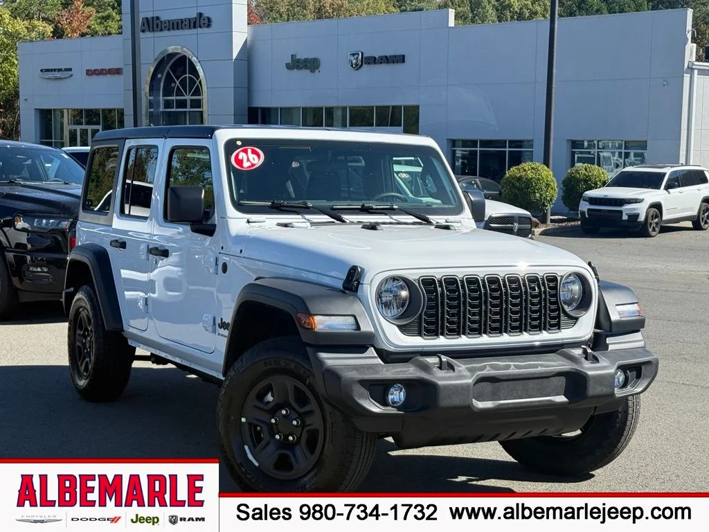Used 2026 White Jeep Sport image 1