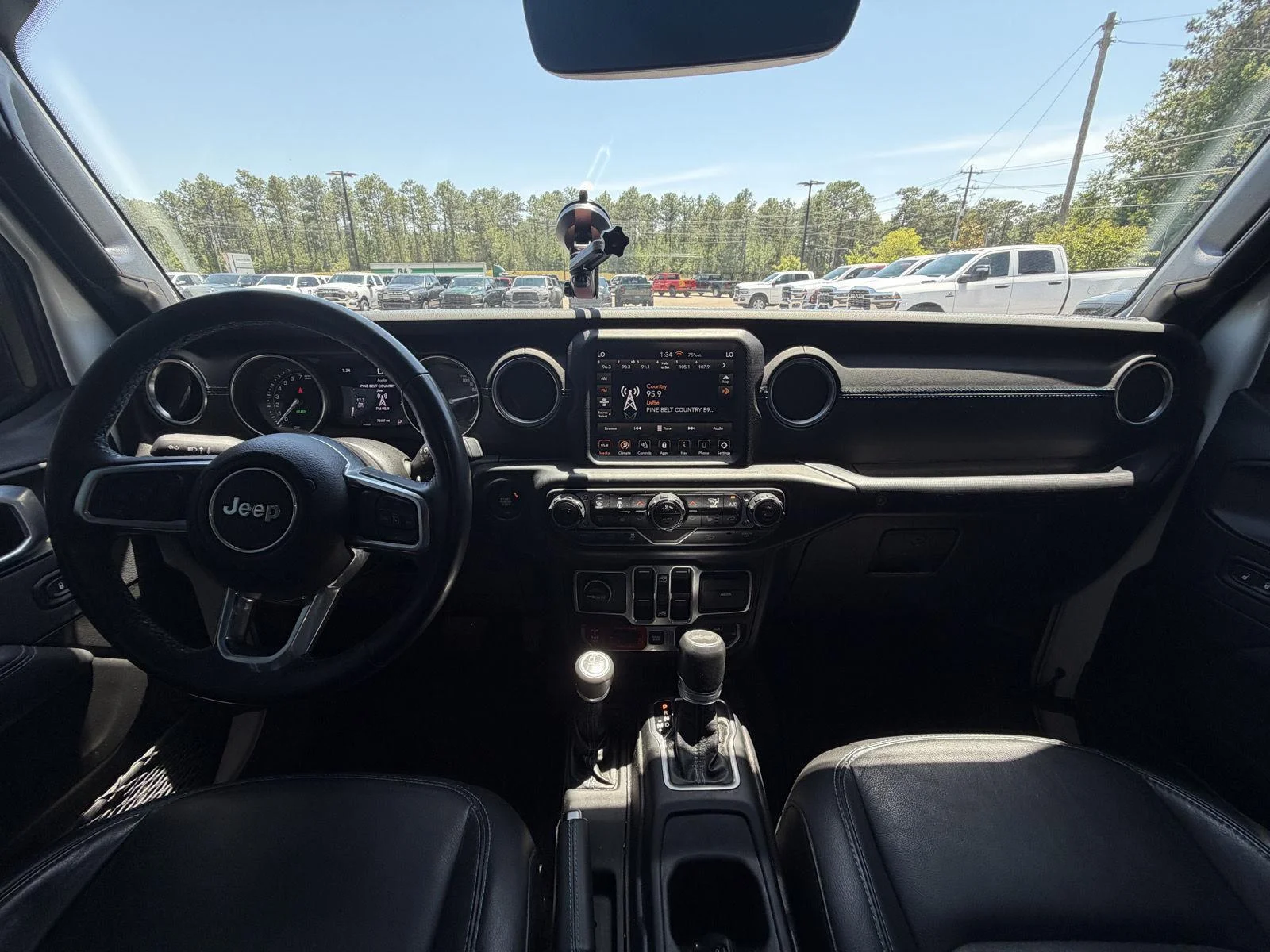Used 2023 Bright White Jeep Rubicon image 7