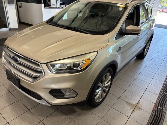 Used 2017 Gold Ford Titanium image 3