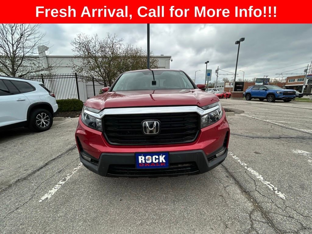 Used 2021 Honda Ridgeline RTL-E with VIN 5FPYK3F78MB006677 for sale in Kansas City