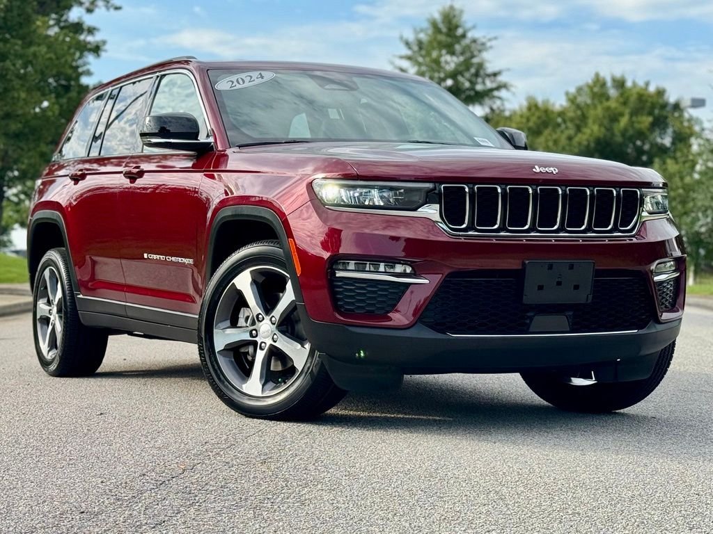 Used 2024 Red Jeep Limited image 1