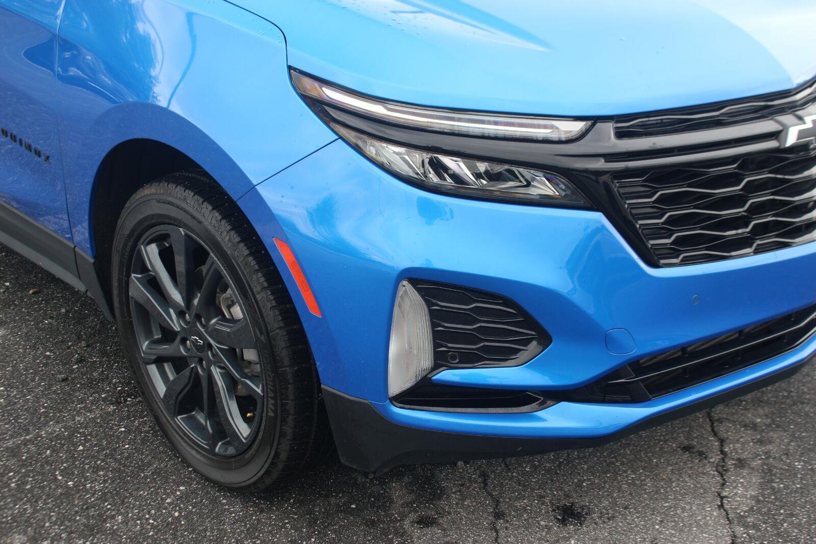 Used 2024 Riptide Blue Metallic Chevrolet RS image 9