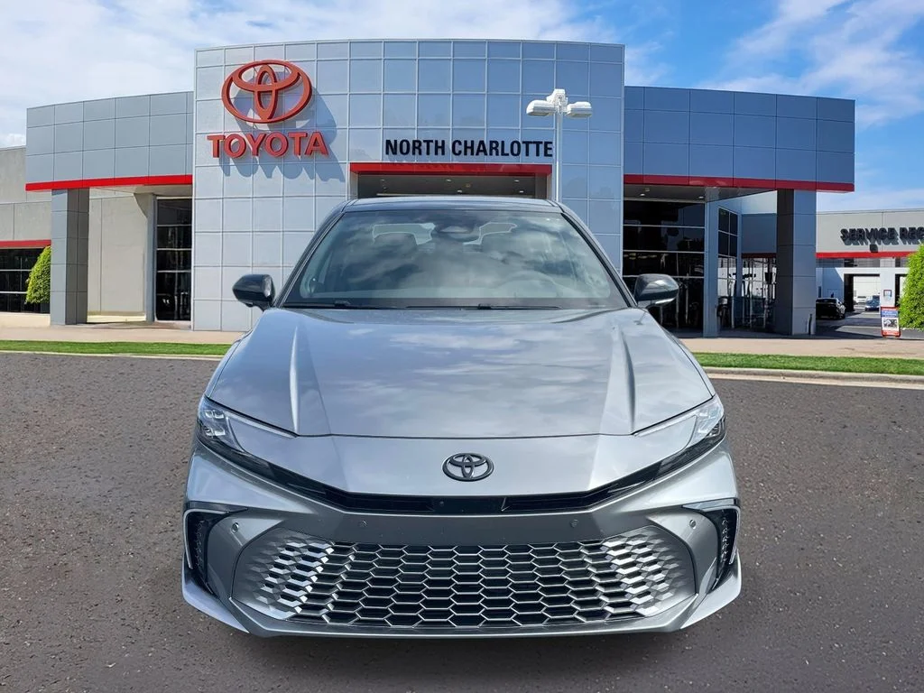 New 2026 Heavy Metal with Midnight Black Metallic roof Toyota XSE image 3
