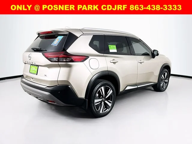 Used 2021 Gold Nissan SL image 7