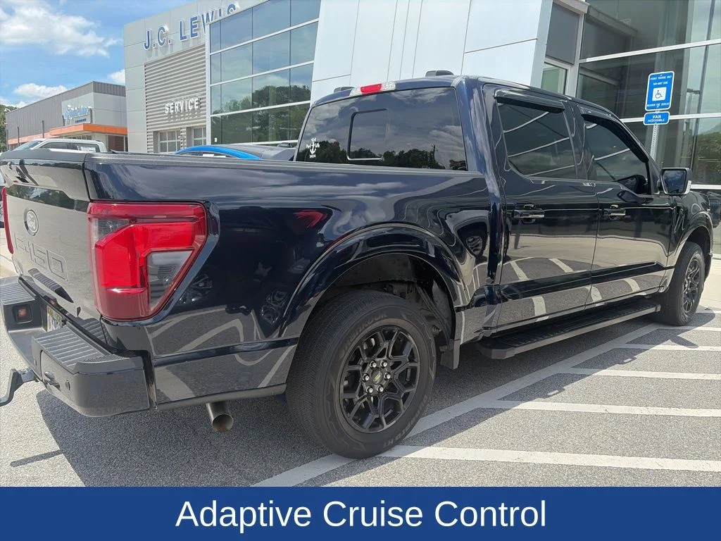 Certified Used 2024 Antimatter Blue Metallic Ford XLT image 4