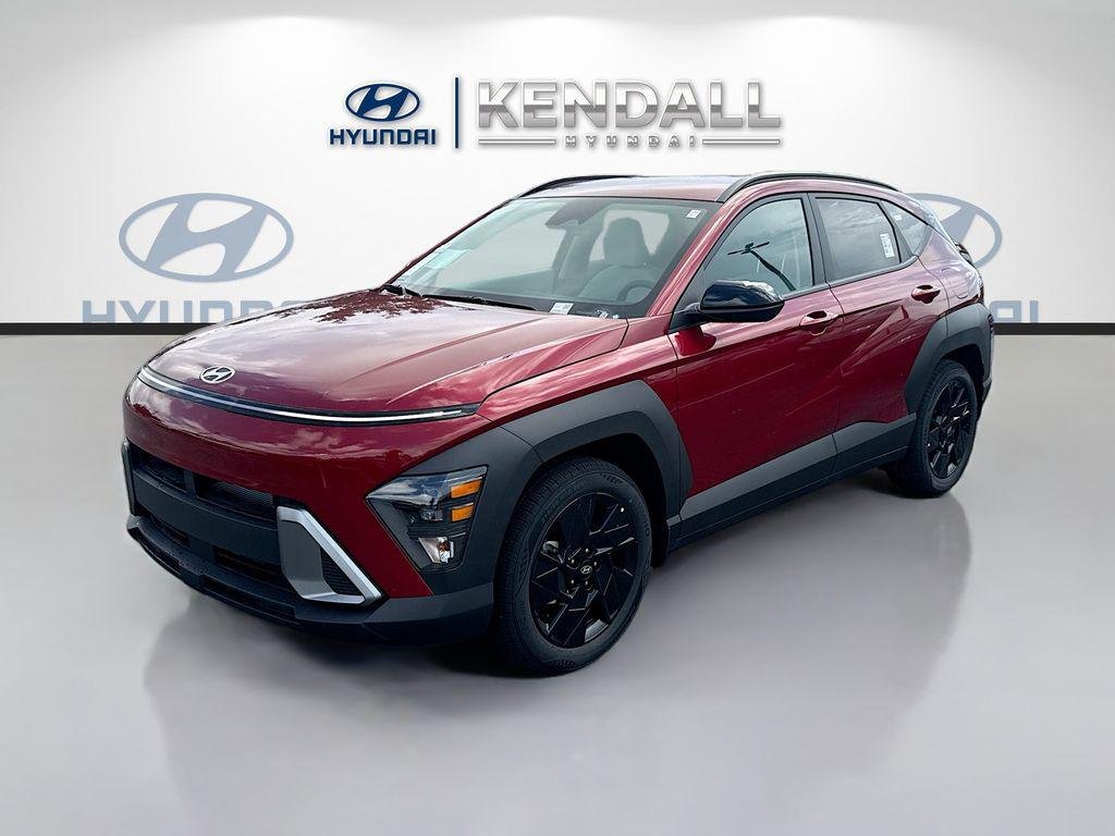New 2026 Ultimate Red Metallic Hyundai SEL Sport FWD image 3
