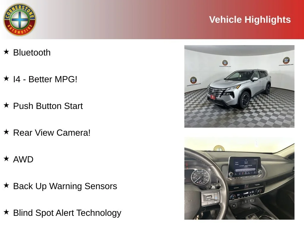 Used 2025 Nissan Rogue SV with VIN 5N1BT3BB9SC795448 for sale in Elk River, Minnesota