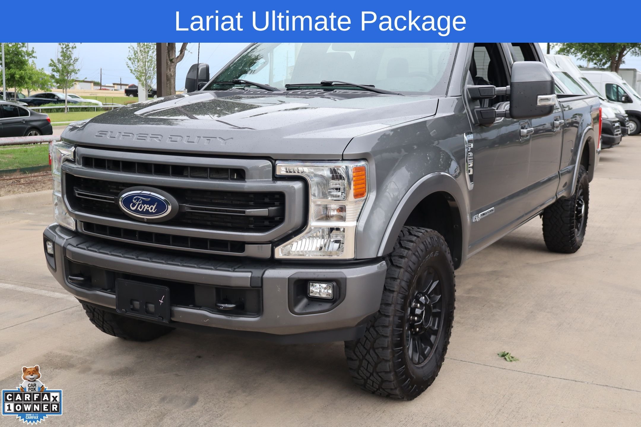 Certified Used 2022 Gray Metallic Ford Lariat image 8