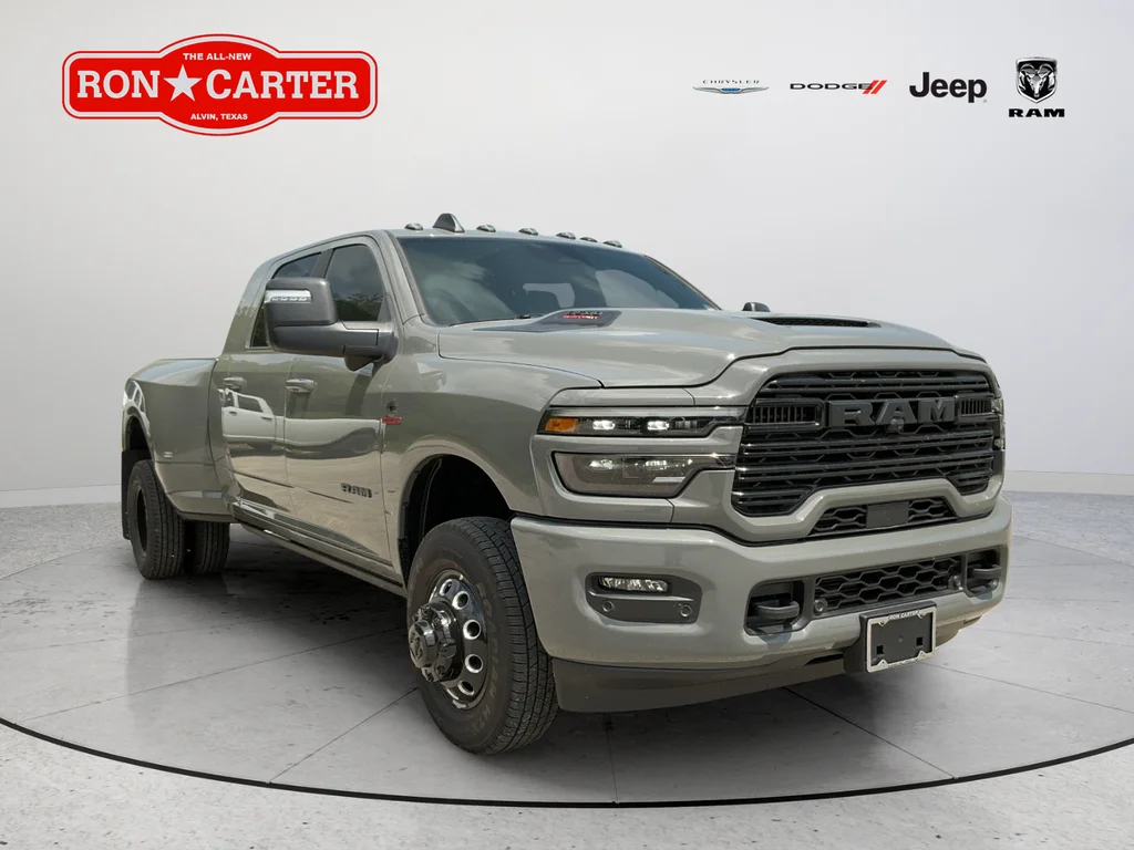 New 2026 Ceramic Gray Clear-Coat Exterior Paint RAM Laramie image 1