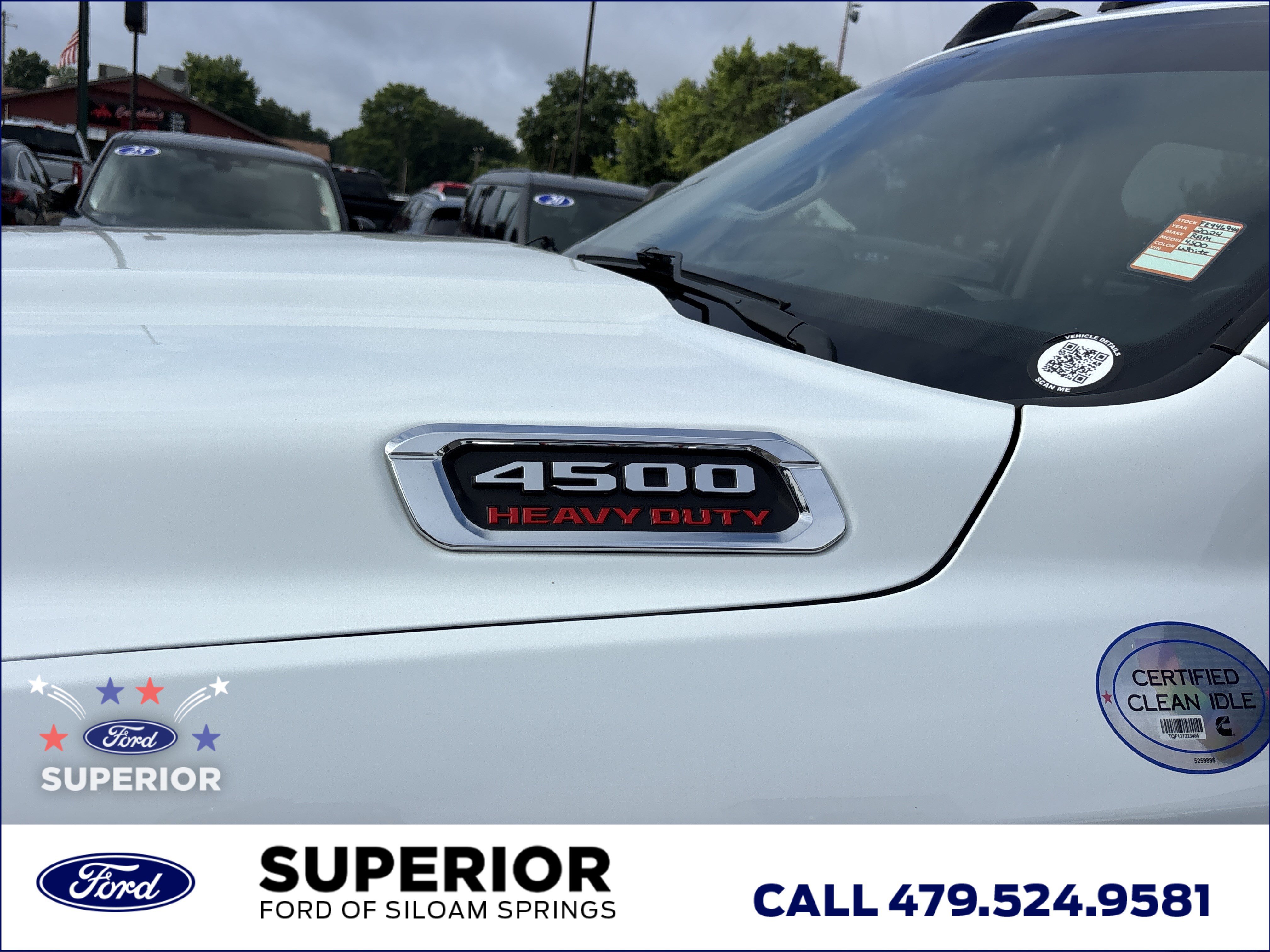 Used 2024 Bright White Clearcoat Ram Laramie image 11