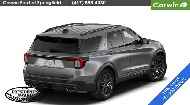 New 2026 Carbonized Gray Metallic Ford ST image 4