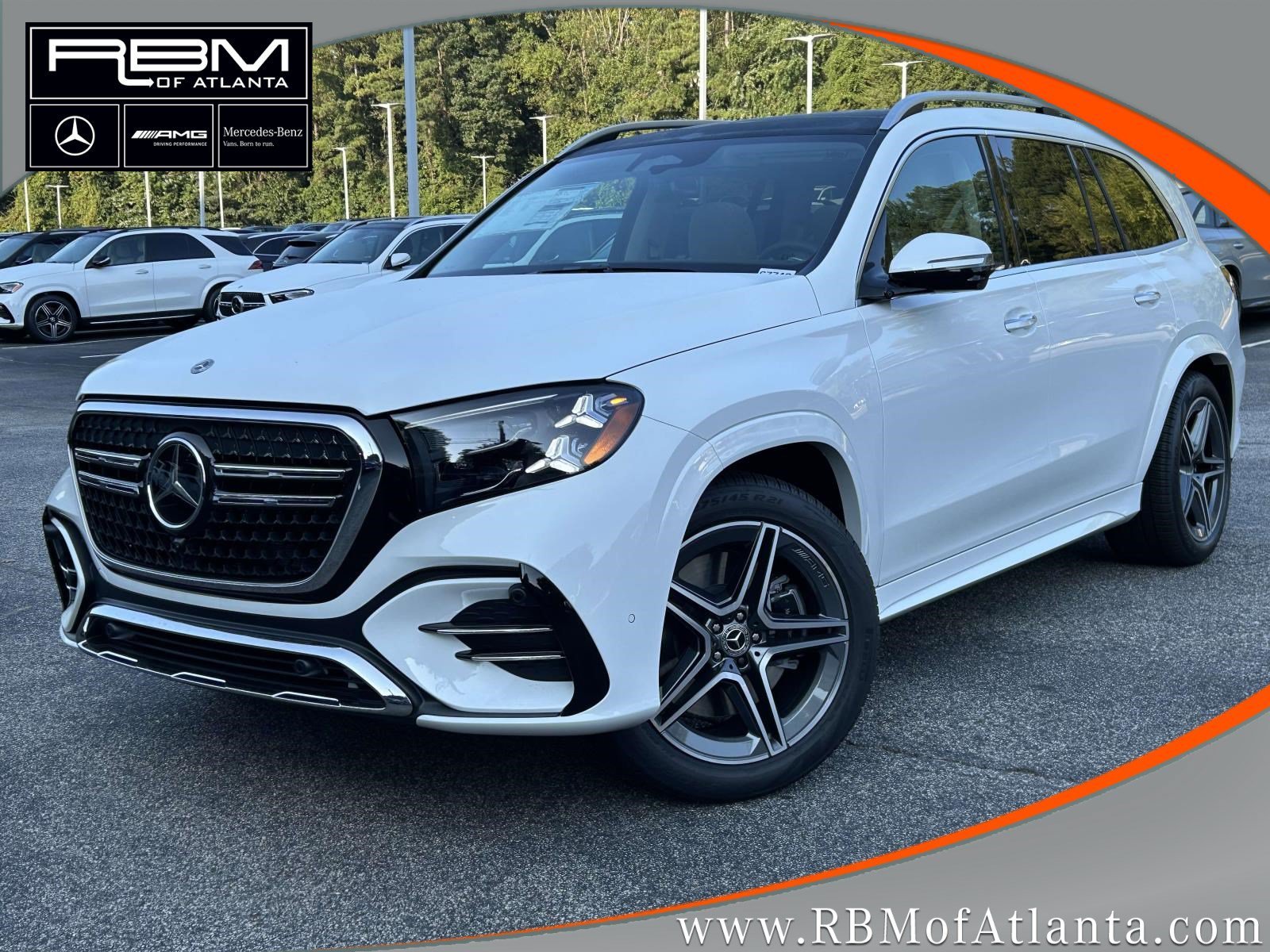 New 2027 Polar White Mercedes-Benz GLS 450 4MATIC® SUV image 1