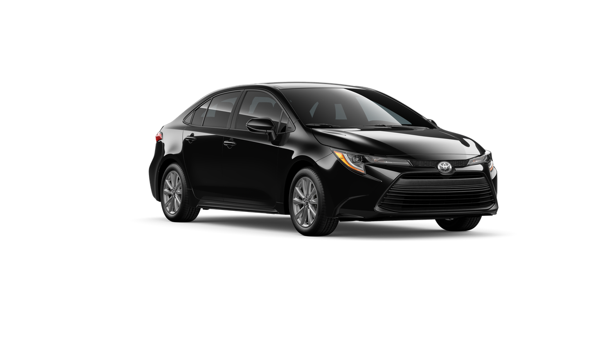 New 2026 Midnight Black Metallic Toyota LE image 8