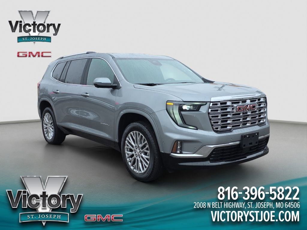 Sterling Metallic 2026 GMC Acadia Denali AWD SUV / Crossover Four-Wheel Drive