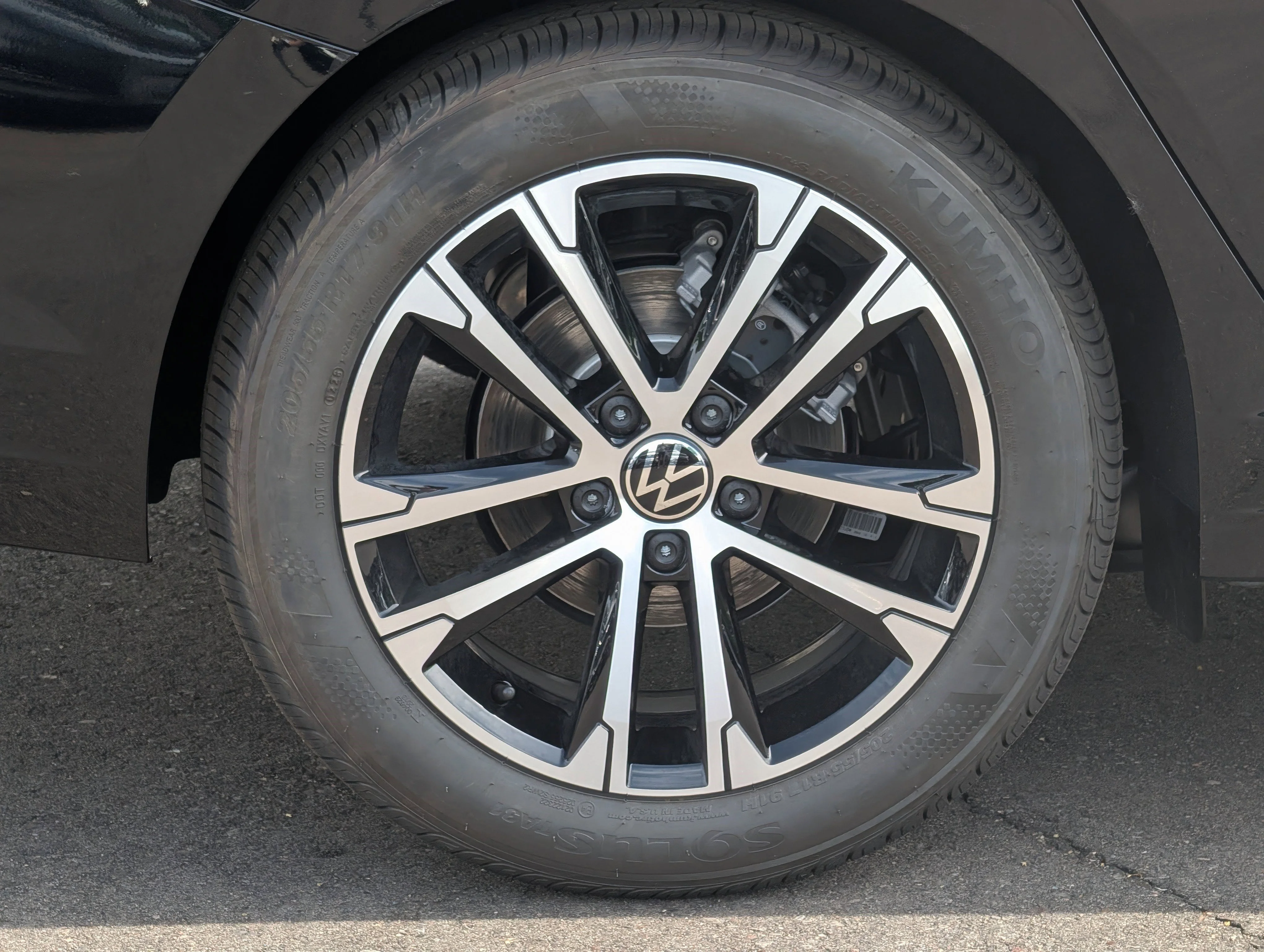 New 2026 Deep Black Pearl Volkswagen Sport image 5