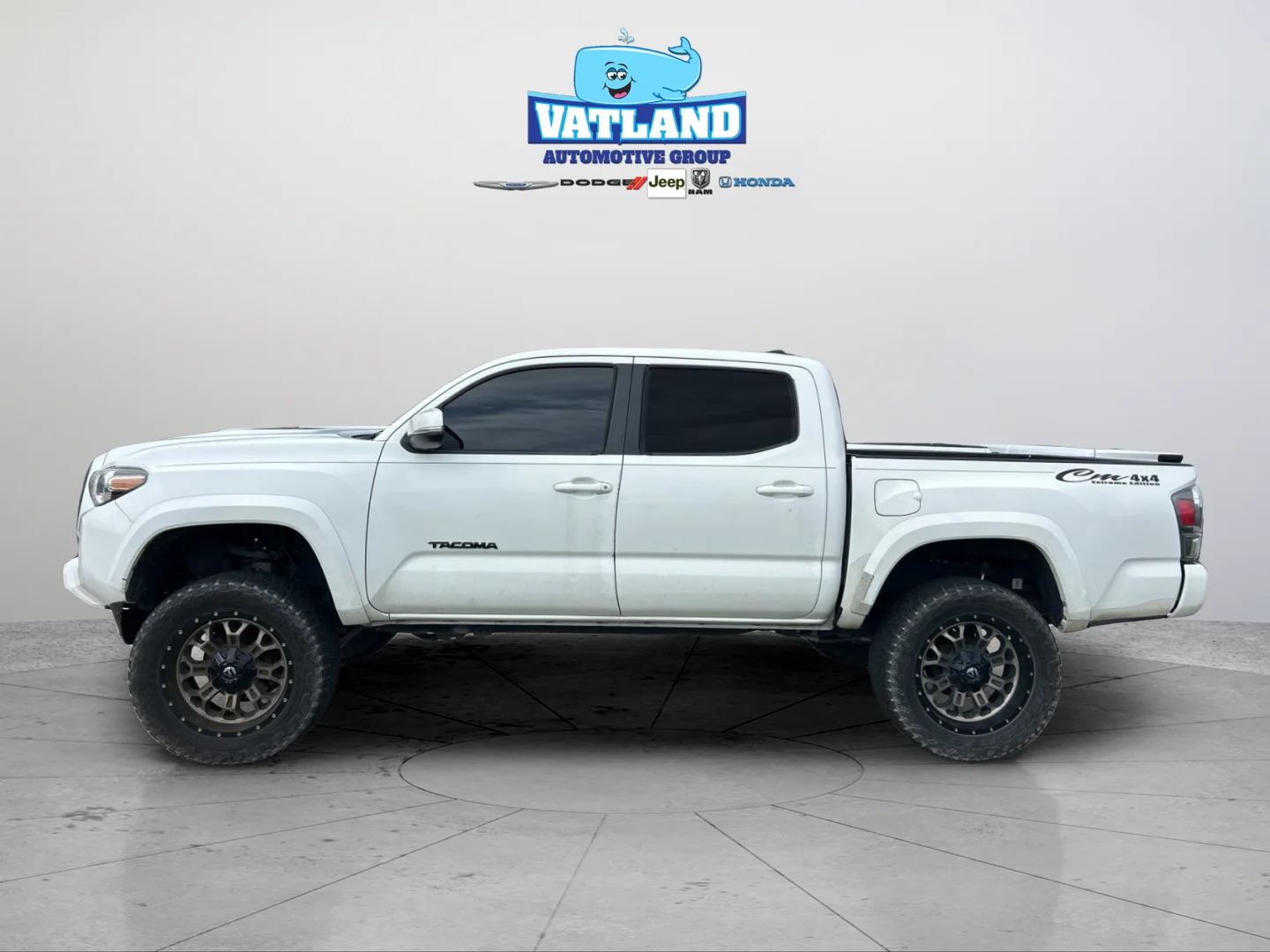 Used 2020 Super White Toyota TRD Sport image 2