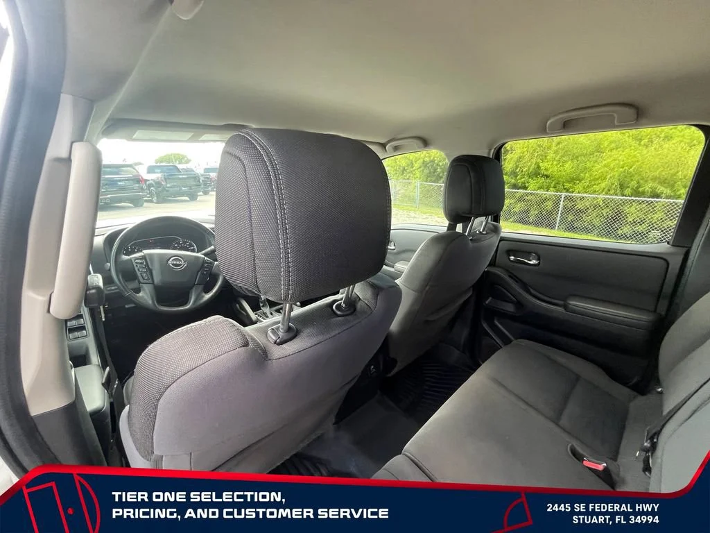 Used 2022 White Nissan Crew Cab Long Bed SV 4x2 image 15