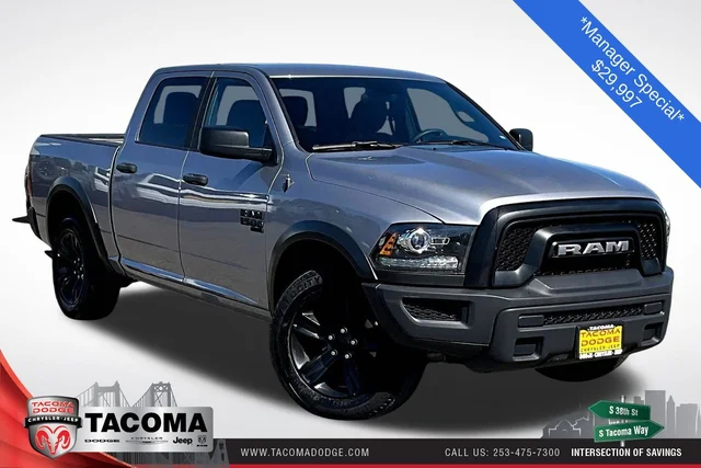 Certified Pre-Owned 2024 Ram 1500 Classic Warlock 4WD 4D Crew Cab